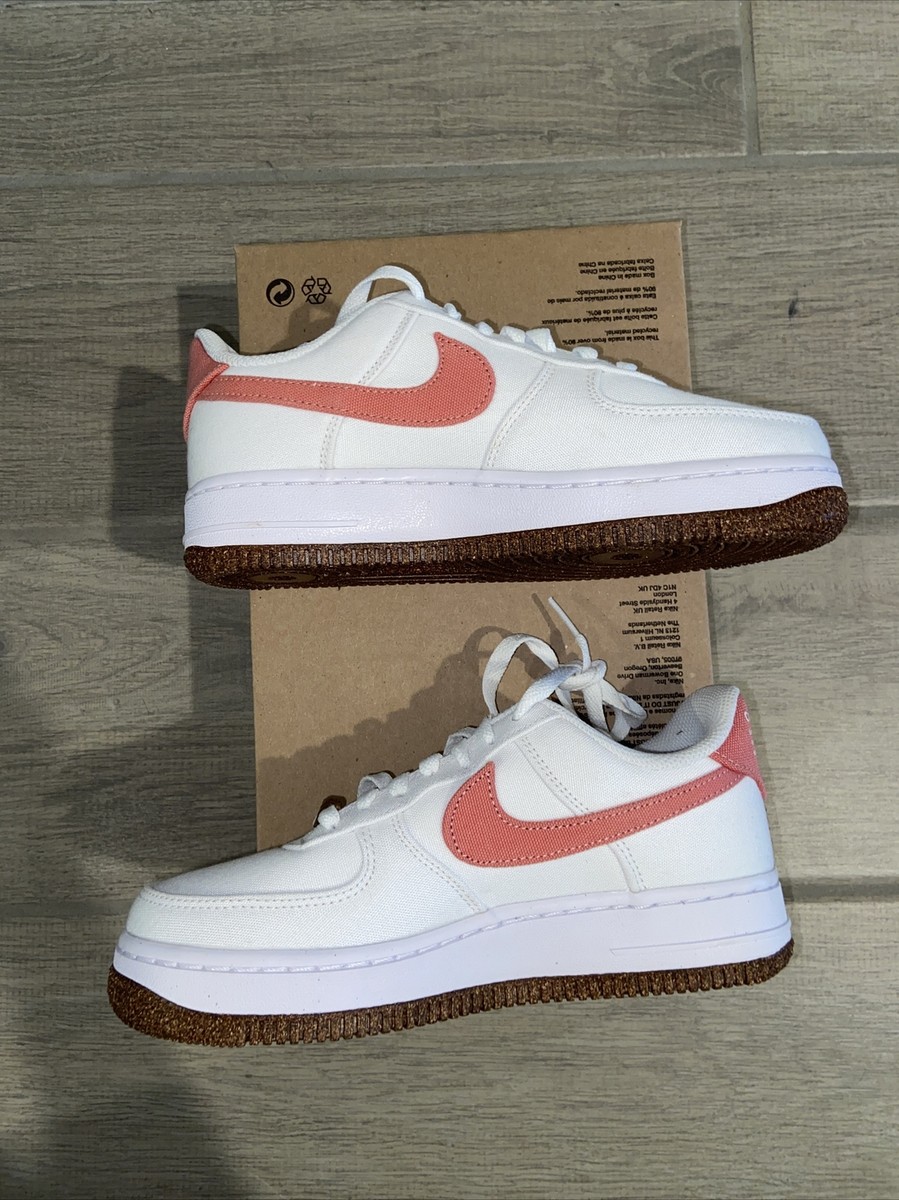 Nike Womens Air Force 1 07 CZ0269-101 White Shoes Sneakers