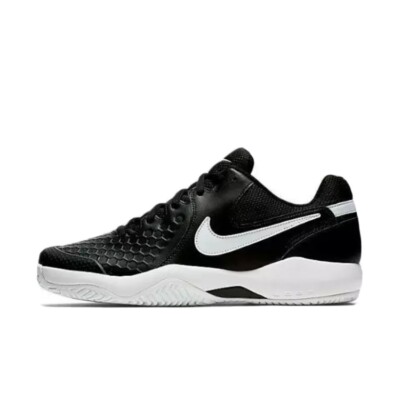 nike court air zoom resistance Black/white UK