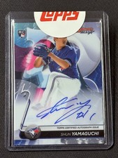 2020 Bowman's Best ROOKIE AUTO Shun Yamaguchi, FACTORY SEALED, Item 9