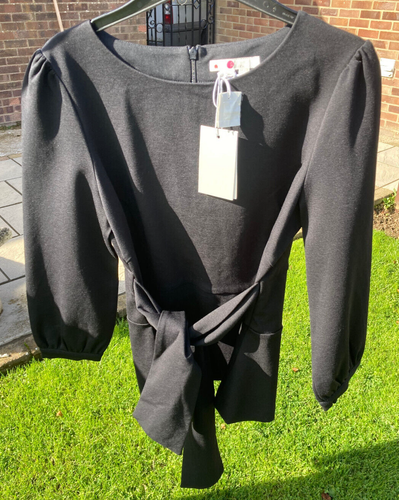 Boden Evie top size 12 reg black colour -b4-- - Picture 3 of 5