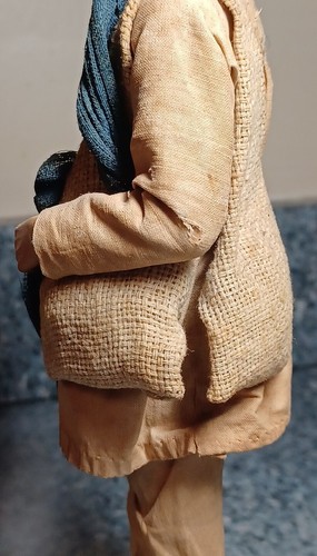 Clay Krishnangar Man Sculpture Figurine By Jadunath Pal Circa 1870 - Picture 10 of 24