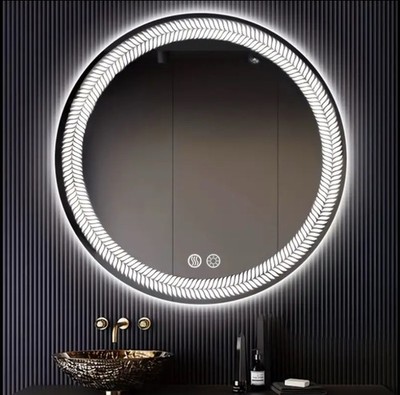 Bathroom Mirrors with Lights Anti Fog Dimmable LED Vanity Mirror IP56 Waterproof