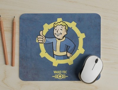 Fall Out Mouse Pad great for Office or Gaming Personalize