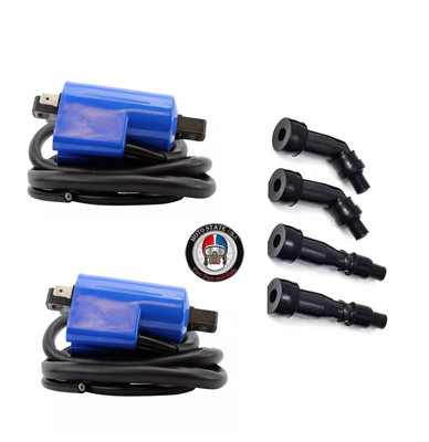 Ignition Coils & Spark Plug Caps For Honda 750 Four CB750 CB750A F/K 1969-1978