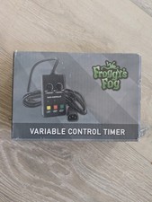 Froggy's Fog FFM-TC Fog Machine Timer Controller, Manual, 10 ft Cord, Adjustable
