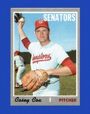1970 Topps Set-Break #281 Casey Cox NM-MT OR BETTER *GMCARDS*