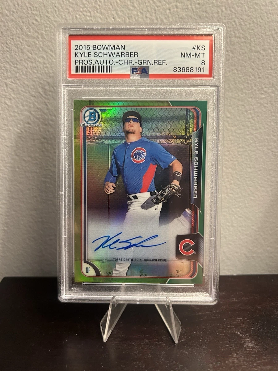 Kyle Schwarber Professional Sports Authenticator (PSA) Baseball