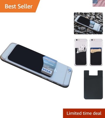 Elegant Adhesive Card Holder for Smartphones: Maximum Utility
