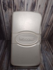 HUGGIES Vintage Baby Wipes Travel Case Diaper Bag Container White Slim EMPTY 