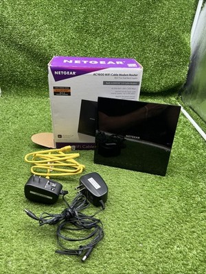 Netgear C6250 AC1600 WiFi Cable Modem Router Combo.   S5