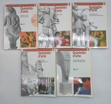 QUINTETTO D'ARTE  La Storia Dell'arte In 5 Volumi Completa - Testi Scolastici 
