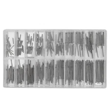 300Pcs/Box 0.9/1mm Split Pins Bars For Watch Bracelet Link Repair Tool 8-27mm