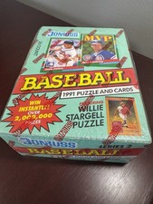 1991 Donruss Baseball Series 2 Factory Sealed Box - 36 Unopened Wax Packs