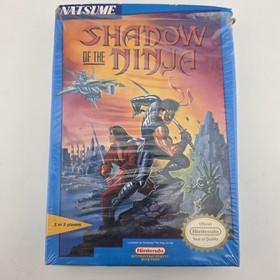 Shadow Of The Ninja - Box Only - Nintendo Nes - Shrink - Authentic (No Game)