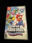 Super Mario Bros Wonder for Nintendo Switch COMPLETE w/ case + game