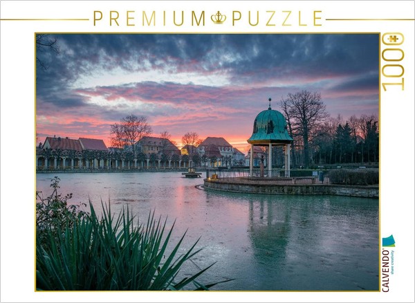 Calvendo Puzzle Winter In Bad LauchstäDt | 1000 Pieces, Finished Size 25.2 × 18.-image