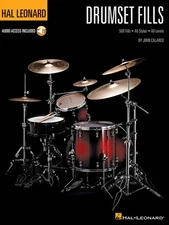 Hal Leonard Drumset Fills 500 Drum Lessons Learn to Play Book Online Audio