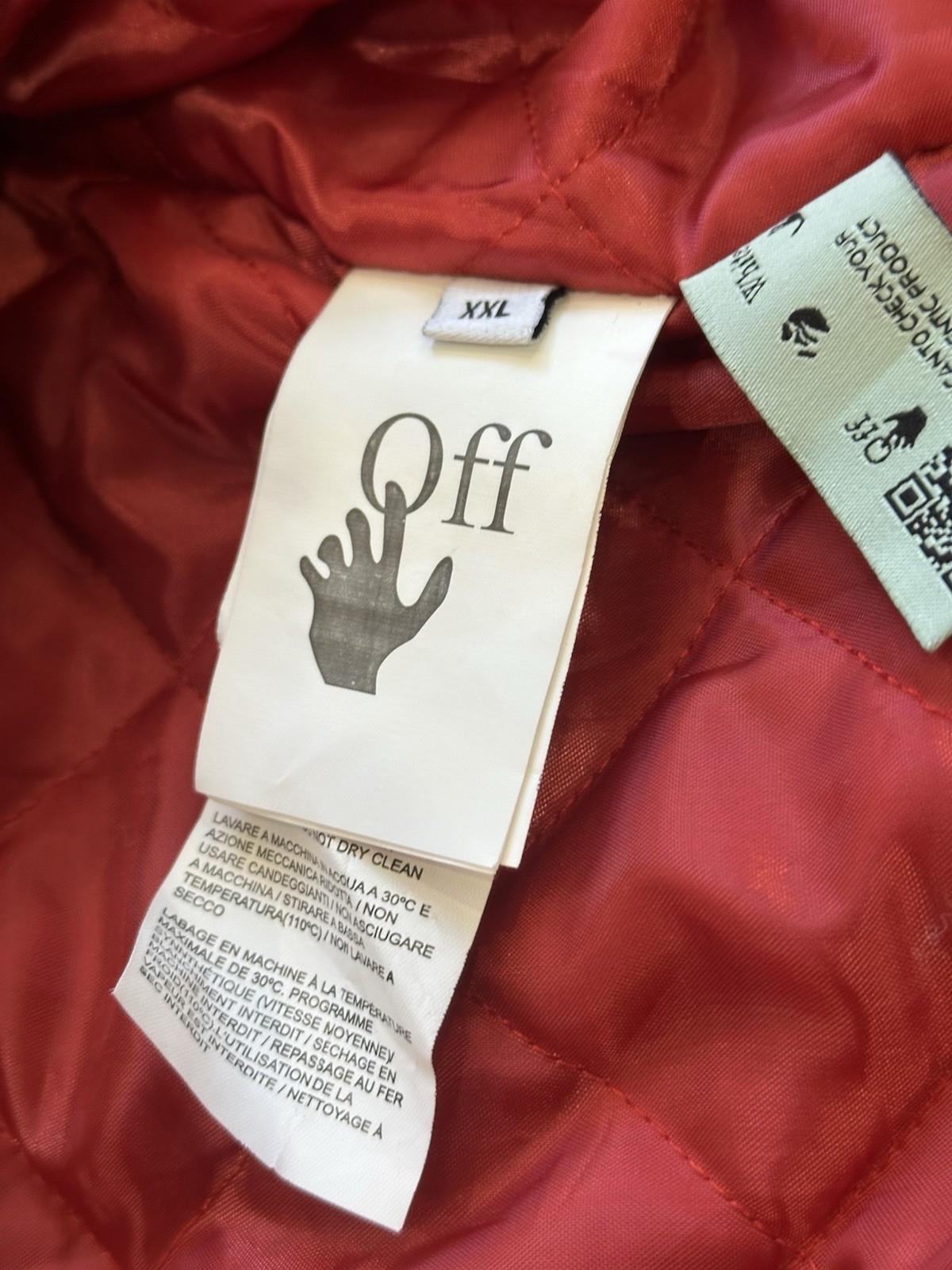 Off White Leatherman Varsity Jacket Size XXL - image 3