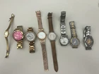 8 Vintage Seiko, LSU, Fossil, Michael Kors Citizens Givenchy Watch Lot Untested