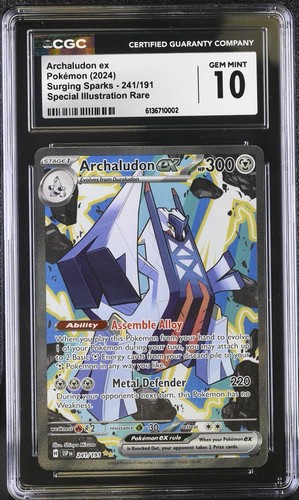 Archaludon ex graded CGC 10 for sale on eBay