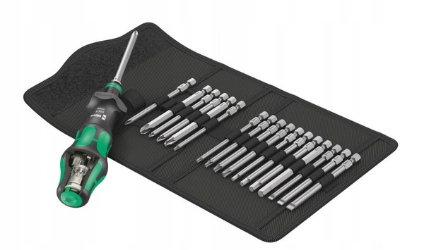 Zestaw WkrĘTakÓW Kraftform Kompakt Turbo 1, 19 CzĘŚĆ Wera-image