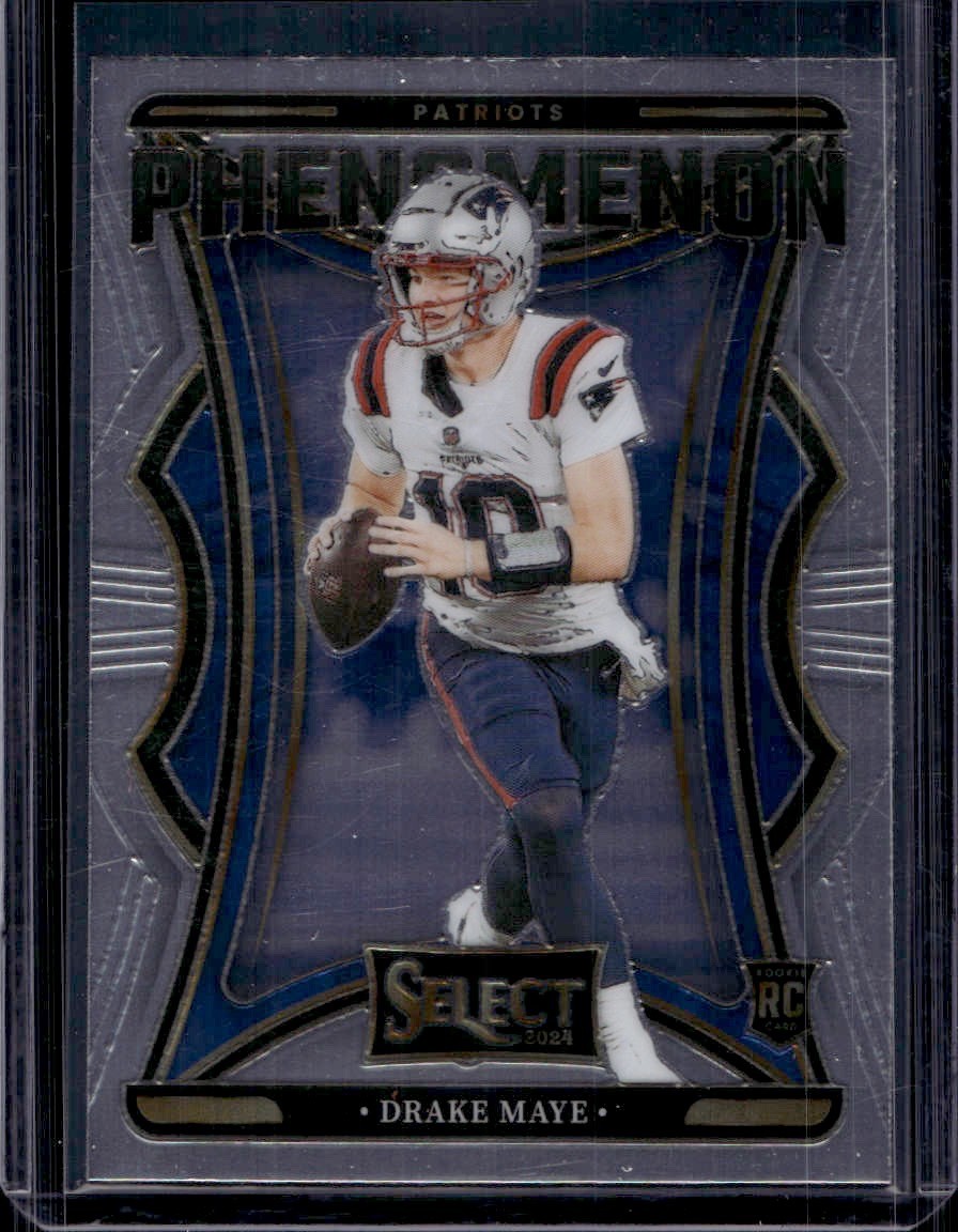 2024 Panini Select - Phenomenon- Drake Maye #3 (RC)