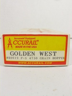 Accurail HO Scale #80619 Golden West Service P-S 4750 Grain Hopper Kit CRLE NIB