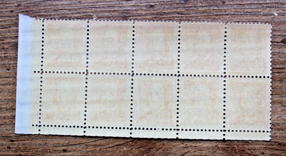 10 Block Benjamin Franklin MNH US Scott 1030 PRISTINE - Image 2 of 2