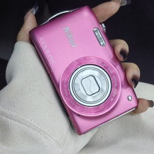 Nikon COOLPIX S3300 Strawberry Pink 6x Zoom 16.0MP Digital Camera NIKKOR Glass