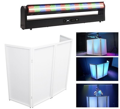 American DJ Jolt MFX 360 RGBL SMD LED Blinder Strobe Effect Strip Light+Facade