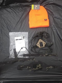 Tracer Tactical Night Vision V1 Harness Skull Crusher Bundle w Ops Core Shroud