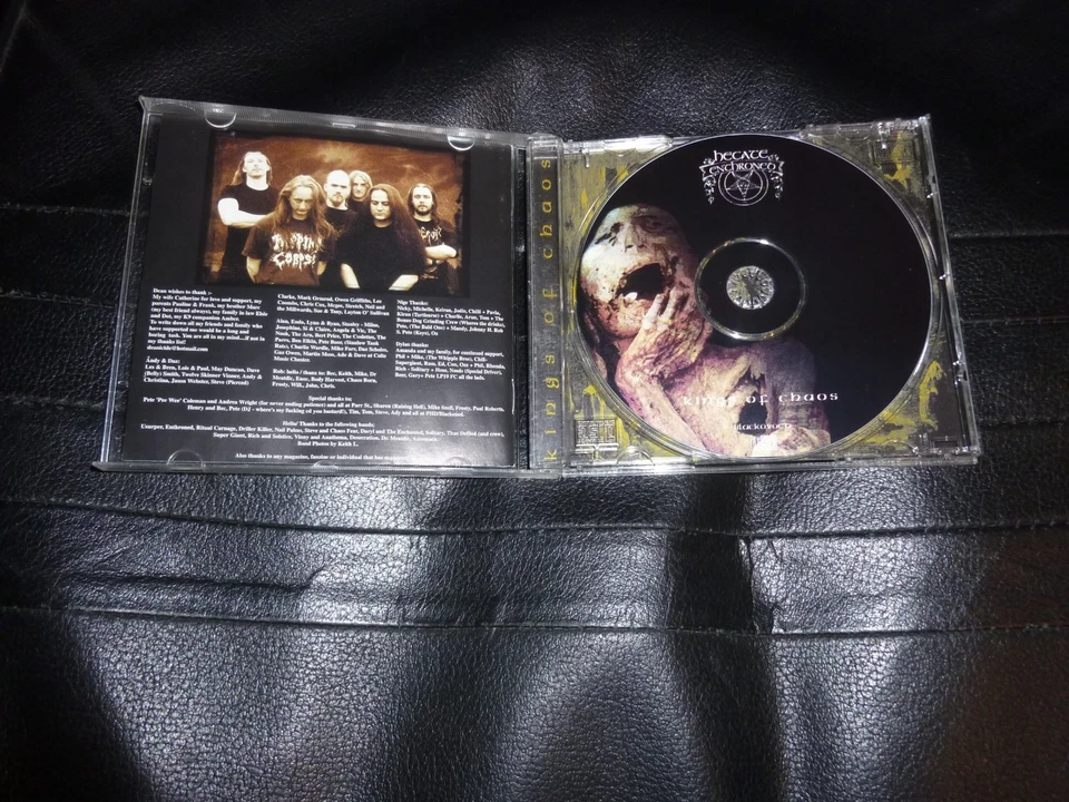 HECATE ENTHRONED - Kings of Chaos Blackend 1999 Cradle of Filth - Bild 2 von 3