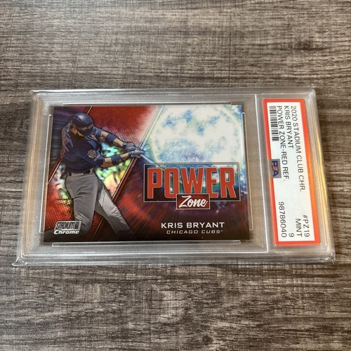 Stadium Club Chrome 2020 Power Zone PowerZone Kris Bryant rojo #1/5 Cubs/Rockies - Imagen 1 de 2