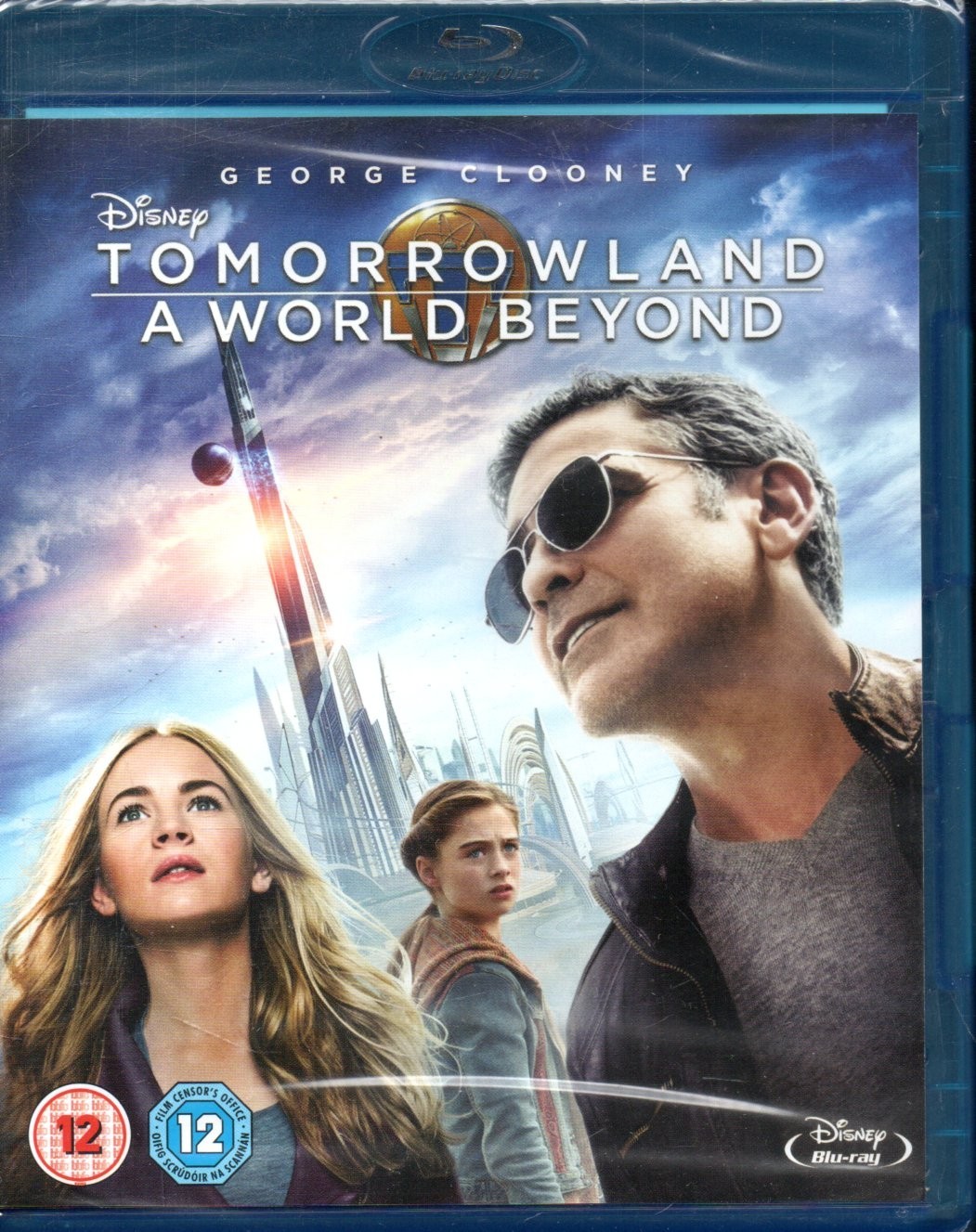 TOMORROWLAND: A WORLD BEYOND - George Clooney - Blu-Ray **NEW & SEALED*