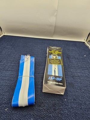 Zip-Up Self Adhesive Heavy Duty Zipper Assembly For Zipper Doors