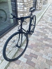 Hybrid Bike In Black Medium