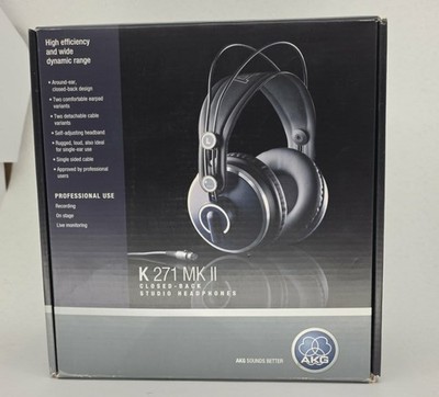 AKG K 271 MK II Professioneller Kopfhörer für On Stage und Studio