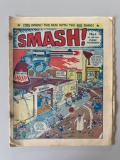 Smash Comic #1 February 5th 1966 FN- ODHAMS RARE