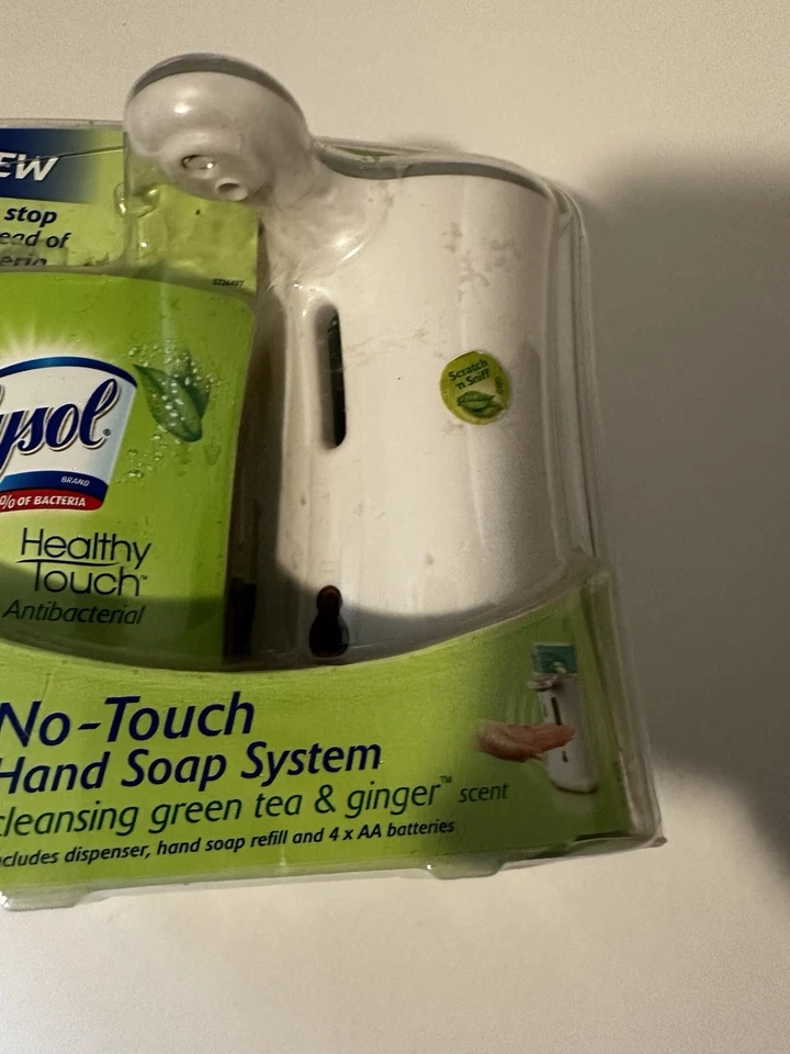 Lysol No Touch Hand Soap Dispenser System Green Tea & Ginger Scent - Image 3 of 4