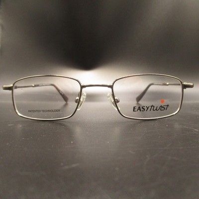 EASYtwist Model 780 Rectangle Eyeglass Frames 45-18-135 Patented Technology
