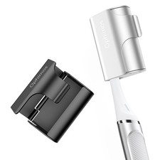 Tapa protectora aluminio cabezal de cepillo , protector de viaje cepillo dientes