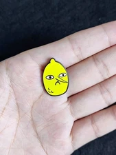 Adventure Time Lemon Grab Metal Enamel Pin Badge Cartoon Brooch
