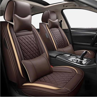 5-Seats Full Set Cushion Pad For LEXUS Car Seat Covers Luxury Leather Front Rear