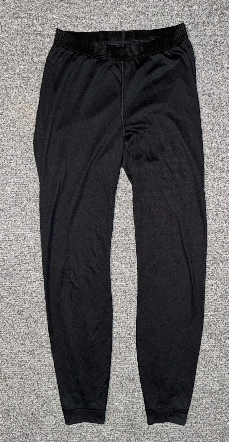 Vintage Patagonia Capilene Base Layer Pants Womens Sz XS Black 44303 USA made
