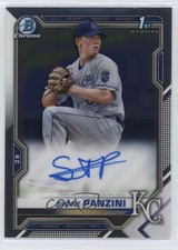 2021 Bowman Draft Chrome Draft Pick Auto Shane Panzini #CDA-SP Auto 16s2