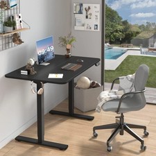 Standing Desk 100x60cm Electric Height Adjustable Home Office — image 2