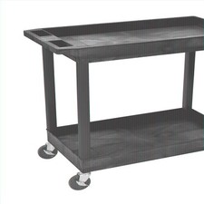 Luxor EC11 Luxor E-Series 2-Shelf Utility Cart