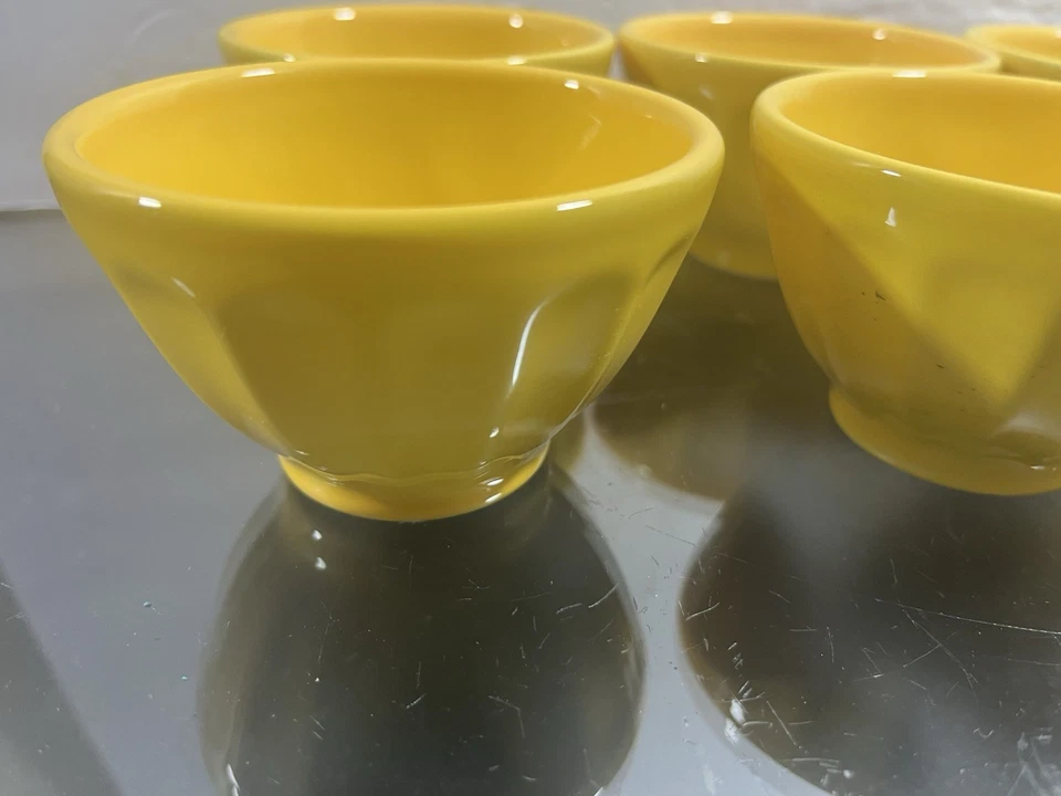 Conjunto de 8 tigelas Anthropologie Biscuit 3 1/2” porca novas com etiquetas - Imagem 3 de 4