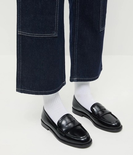 Loeffler Randall Rachel Leder Penny Loafer Größe 7,5 - Bild 2 von 13