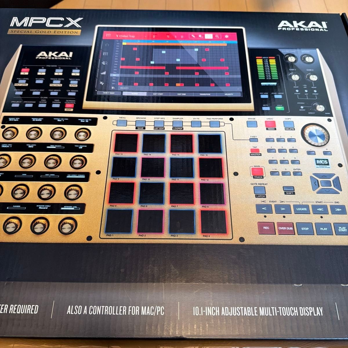 Akai Professional MPC X Gold Special Edition Standalone Music